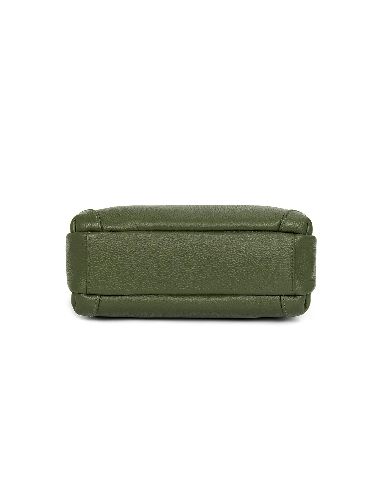 FAITH LEATHER CROSS BODY BAG-e1-0749- OLIVE