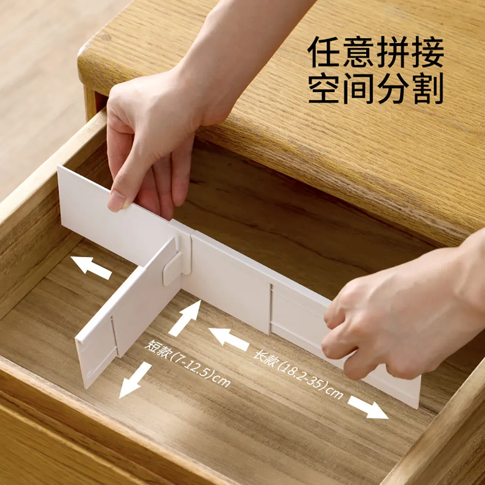 FaSoLa Adjustable Drawer Divider - White, Long