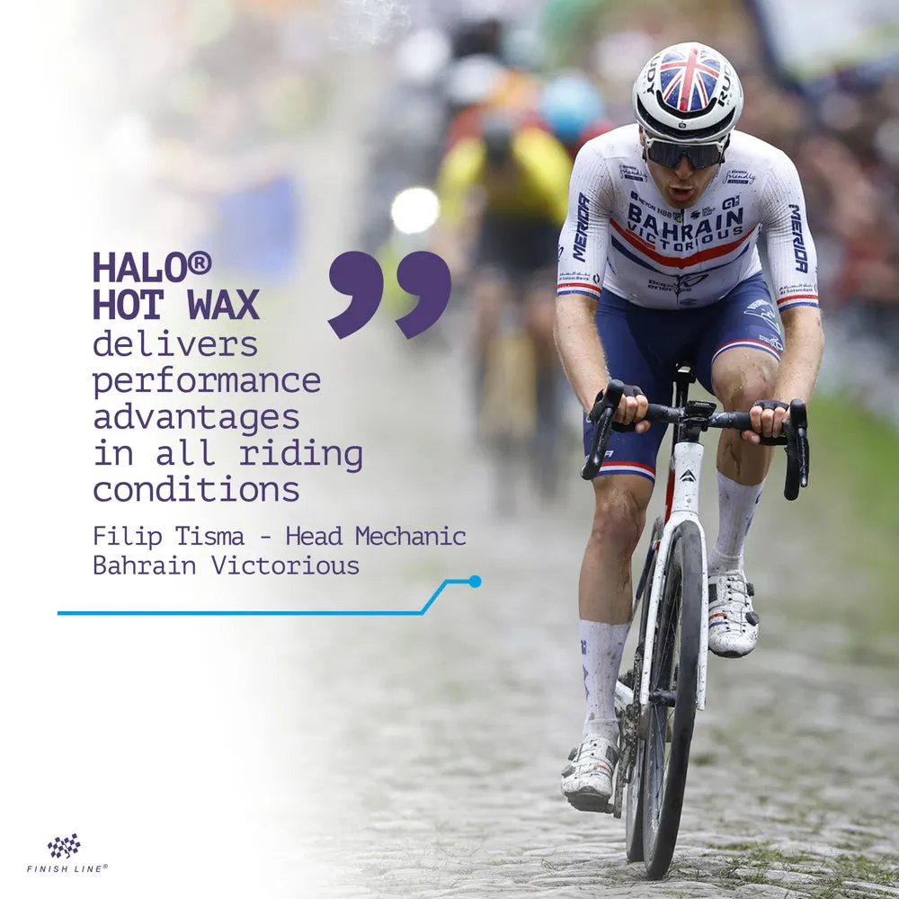 FinishLine Halo Hot Wax chain lube