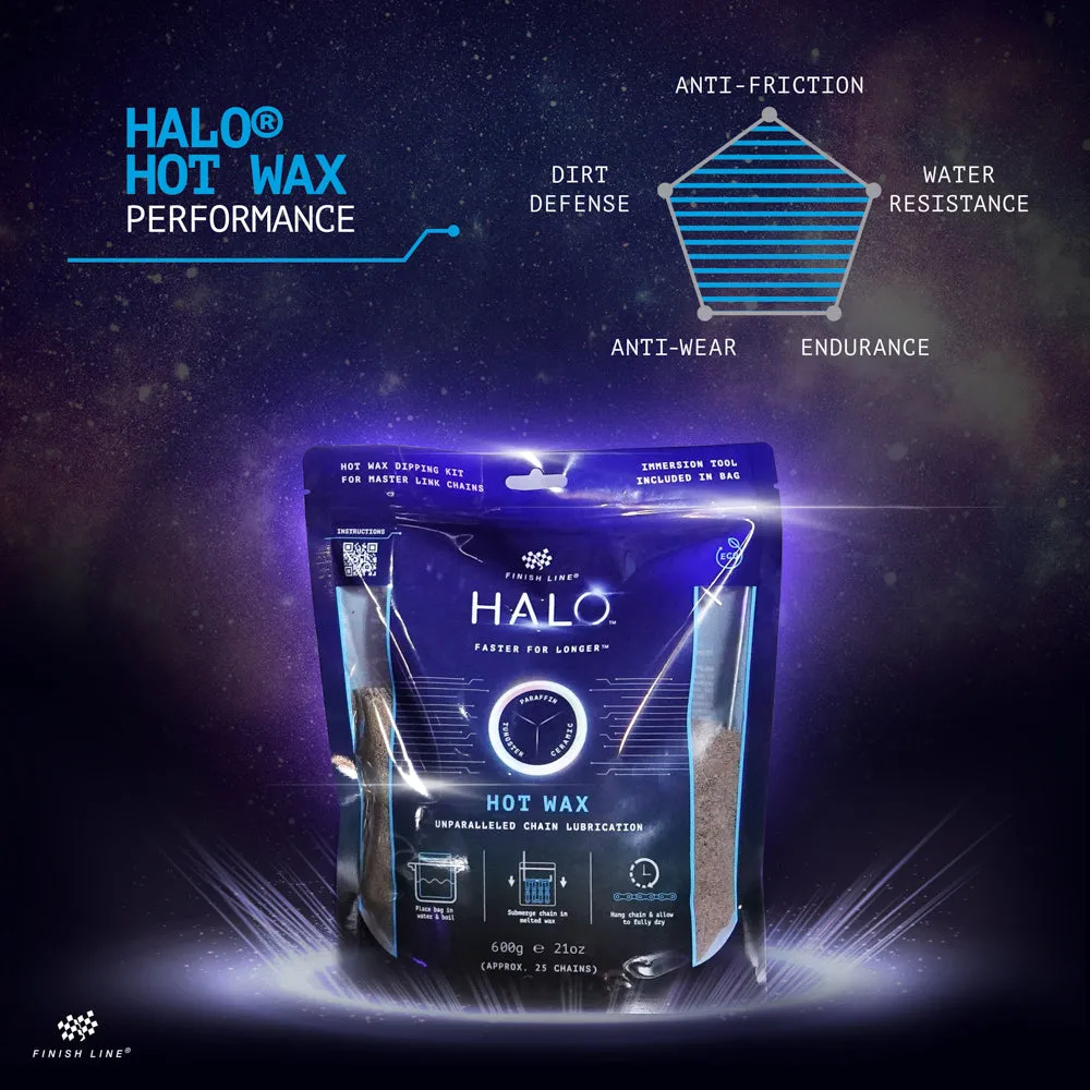 FinishLine Halo Hot Wax chain lube