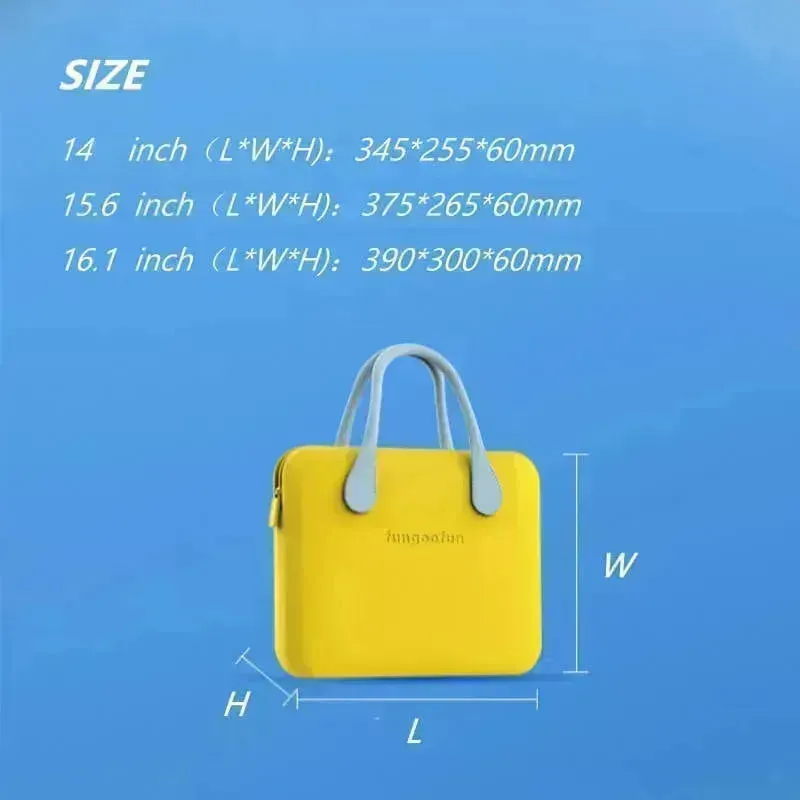 Fungoofun EVA Sleek Laptop Bag (16 inches)