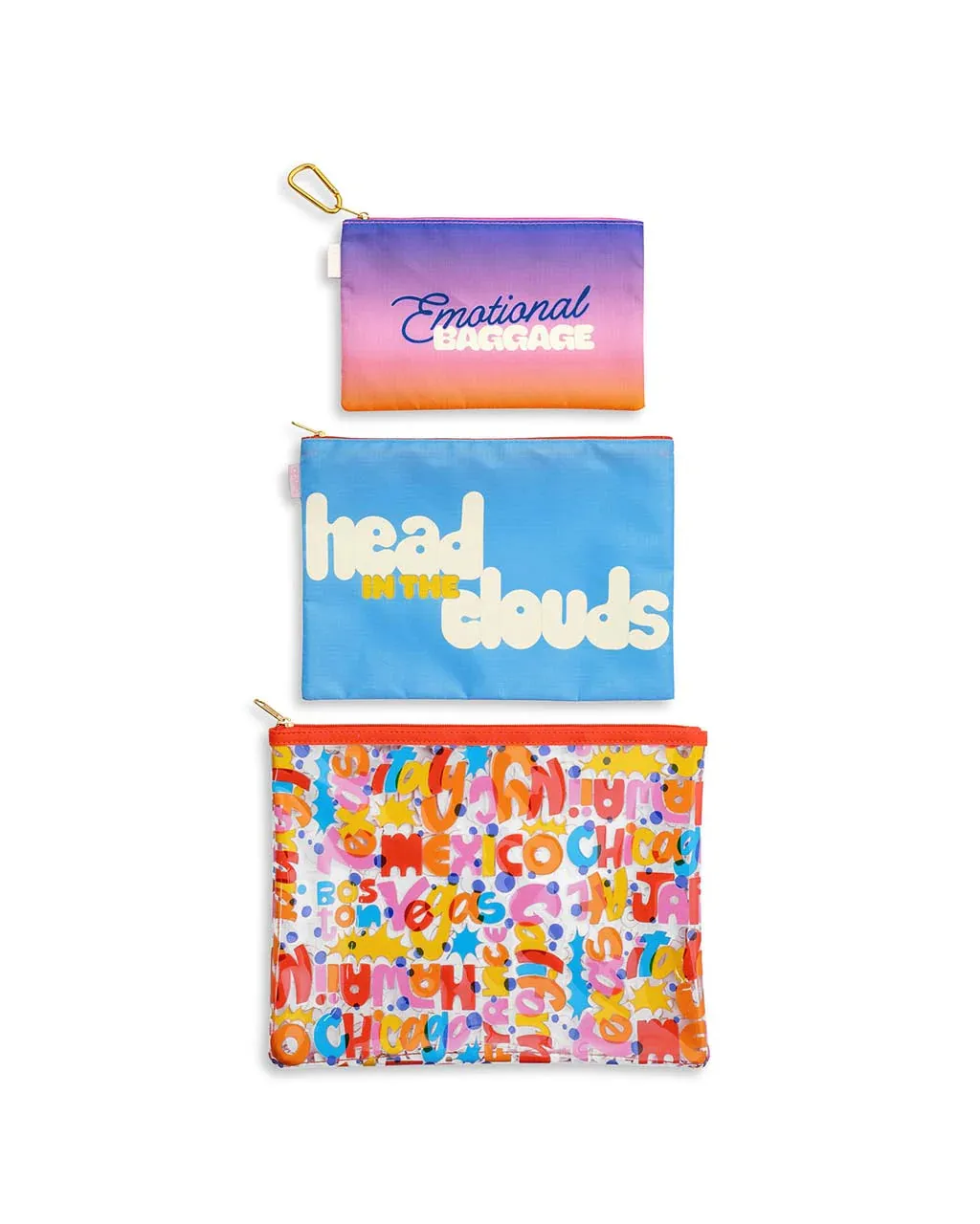 Getaway Toiletry/Make-up Travel Pouch Set