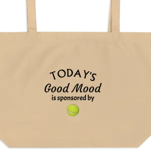Good Mood by Tennis Balls X-Large Tote/ Shopping Bags