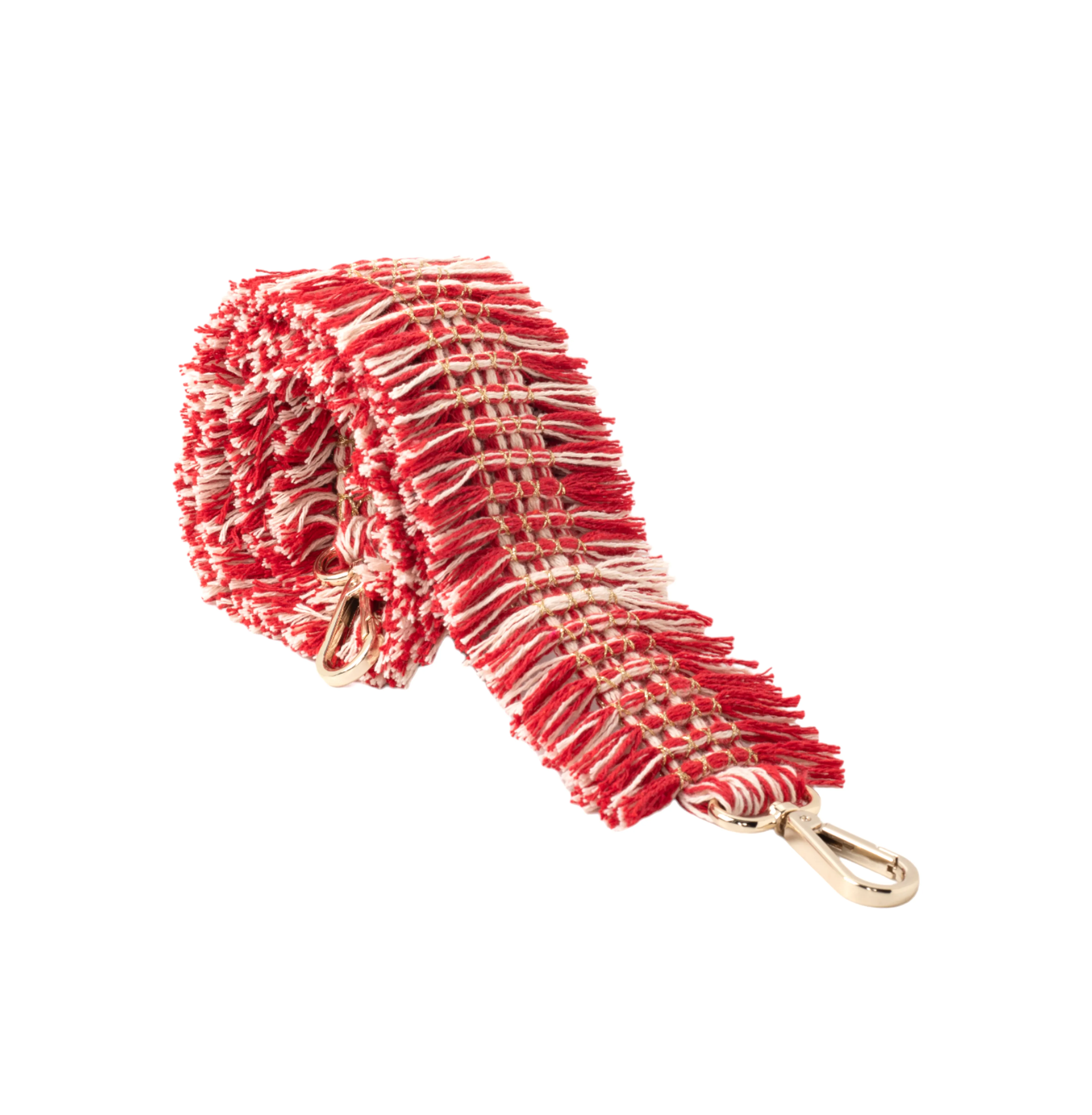 Gossypium Strap #1 - Red & Buttercream