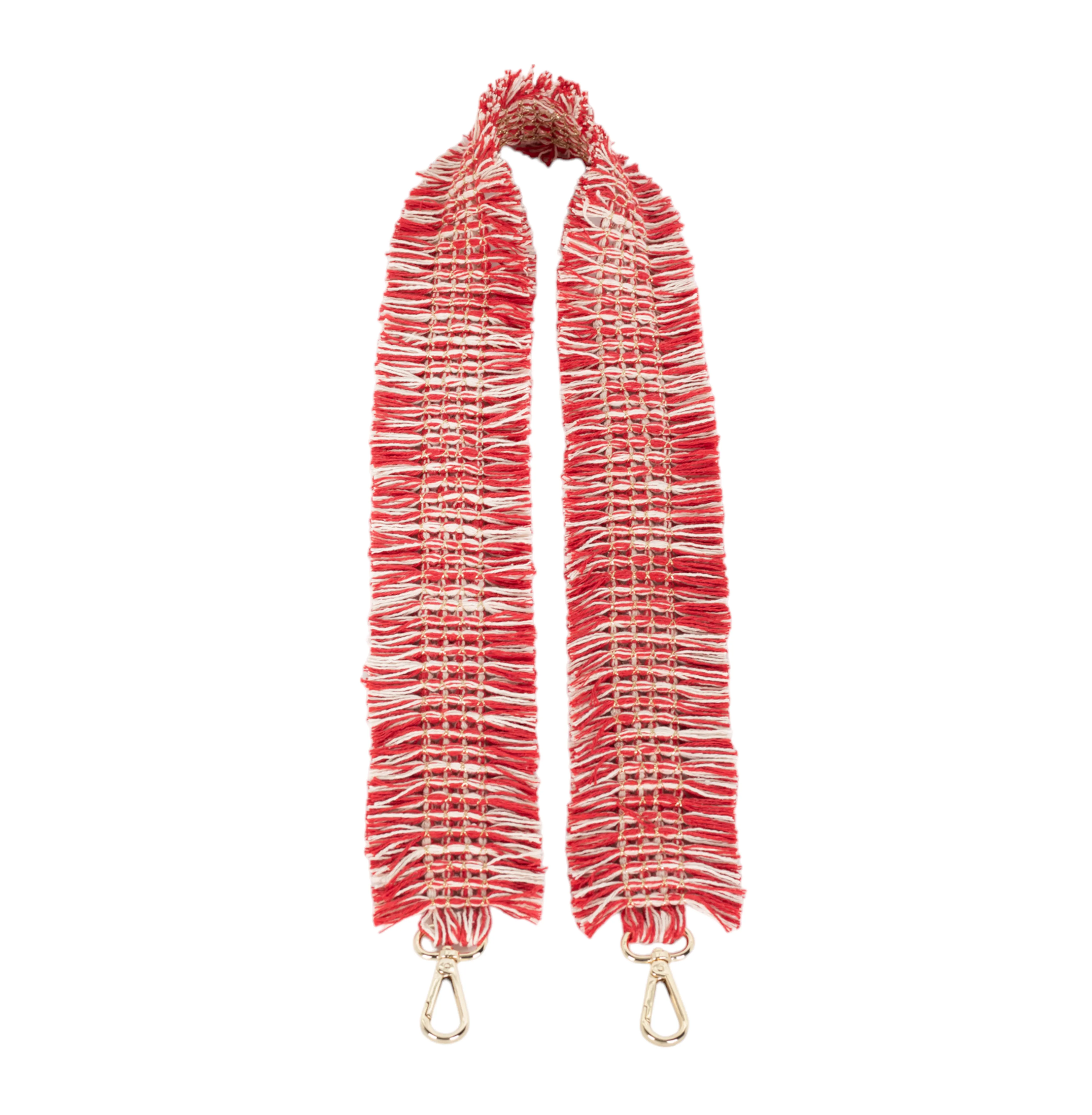 Gossypium Strap #1 - Red & Buttercream