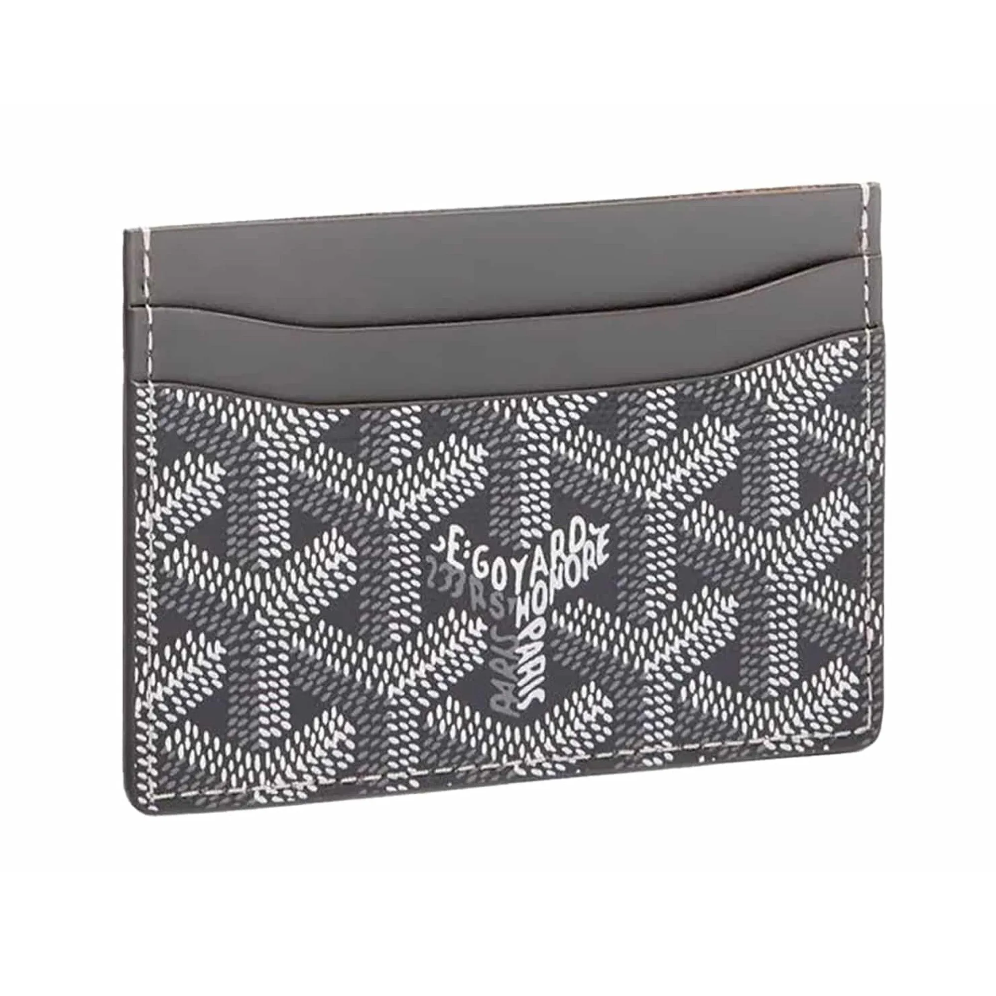 GOYARD Saint-Sulpice Card Wallet 'Grey'