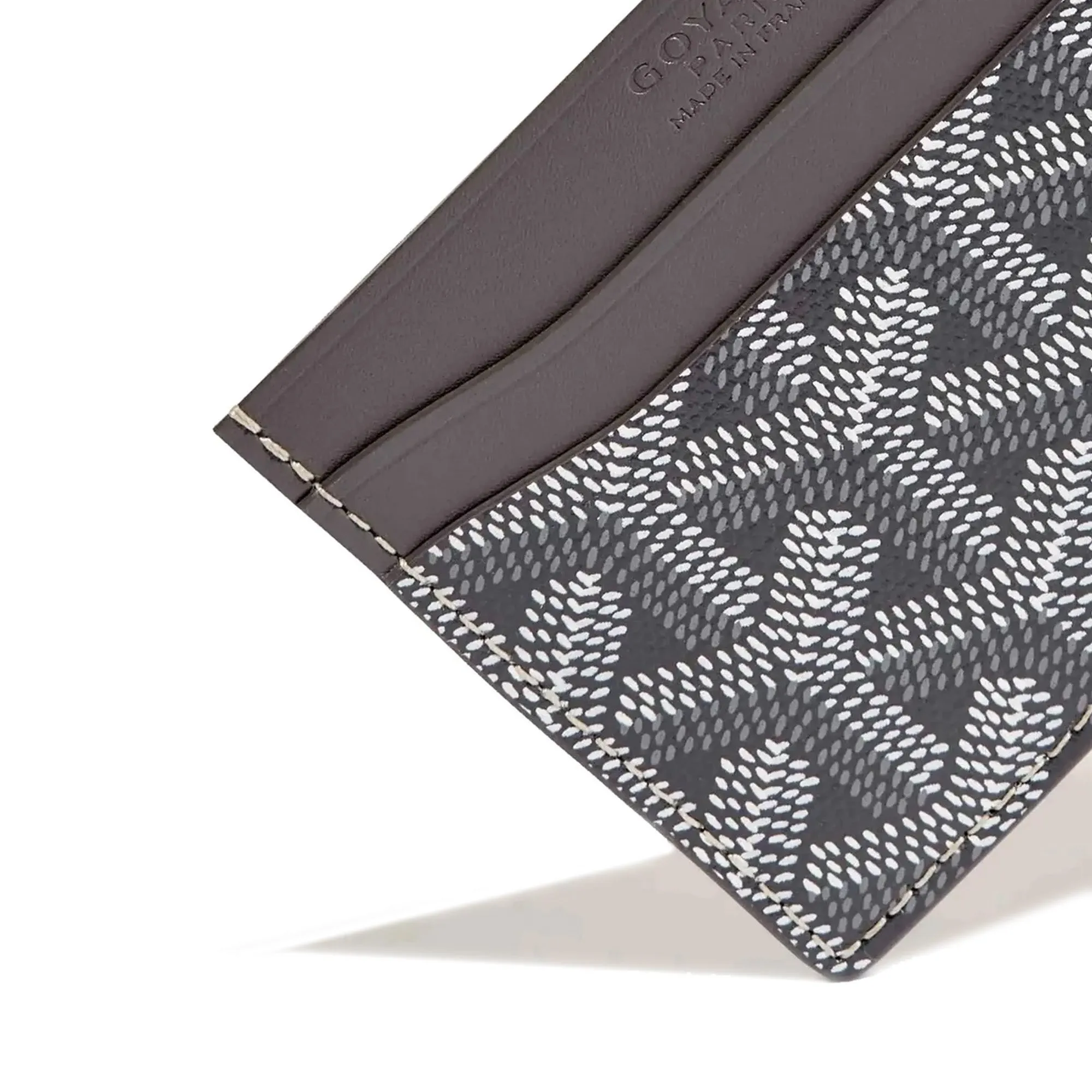 GOYARD Saint-Sulpice Card Wallet 'Grey'