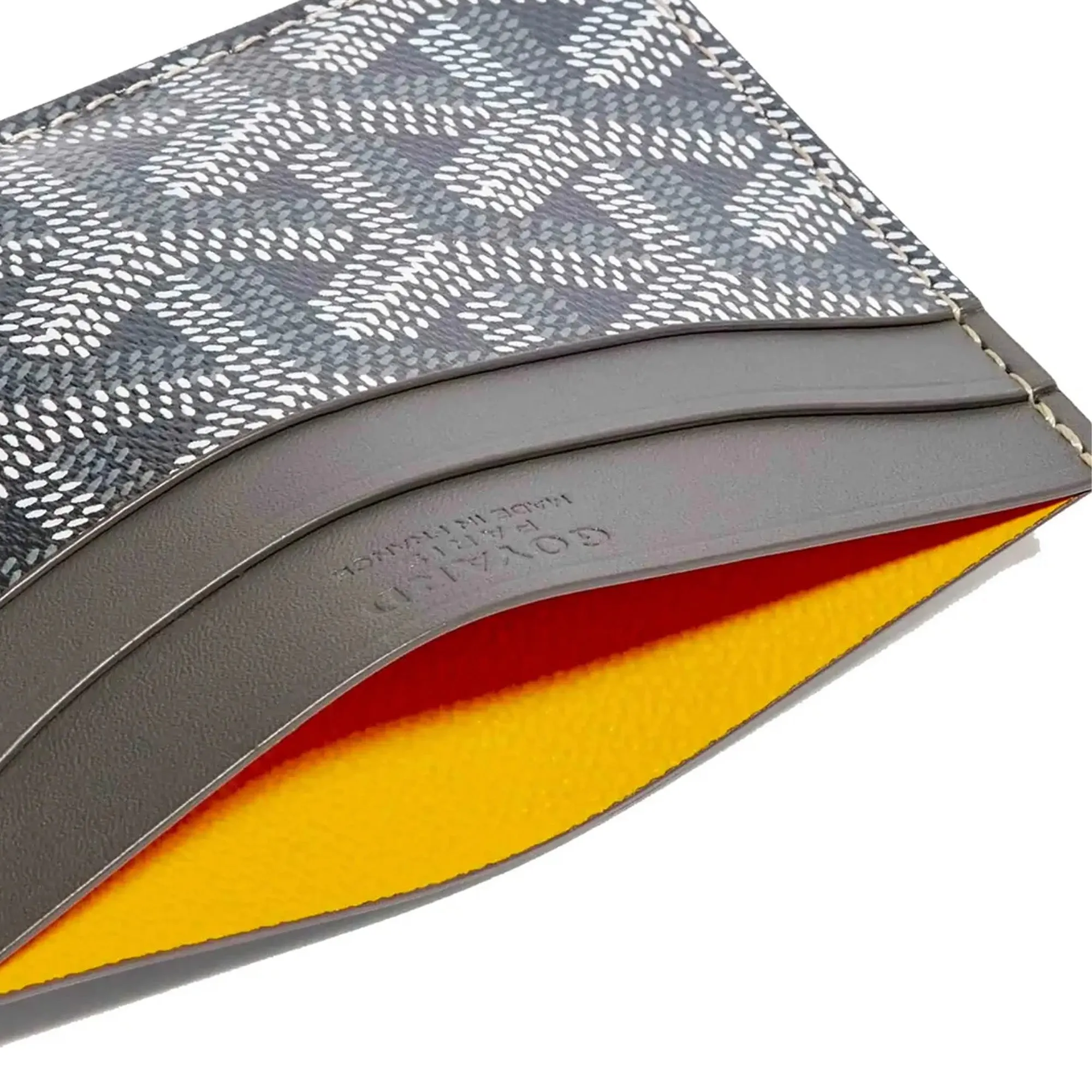 GOYARD Saint-Sulpice Card Wallet 'Grey'