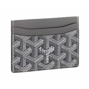 GOYARD Saint-Sulpice Card Wallet 'Grey'