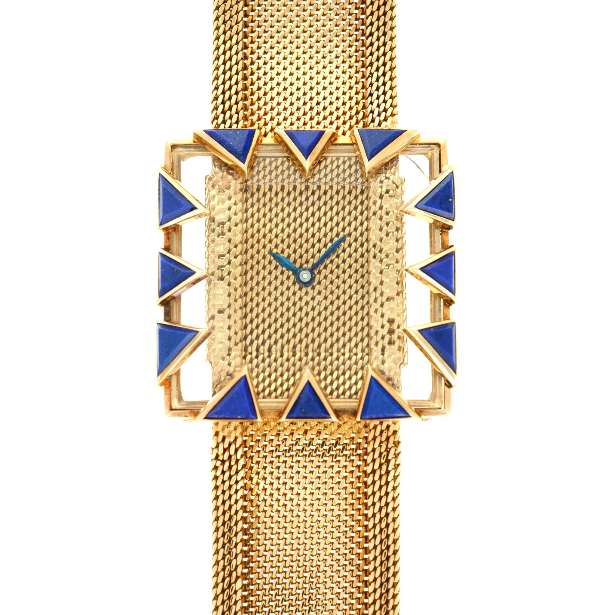 Gubelin Yellow Gold Lapis Watch