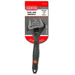 Haron TJ8 8″ / 200mm Thin Jaw Shifting Spanner 40mm Jaw Capacity