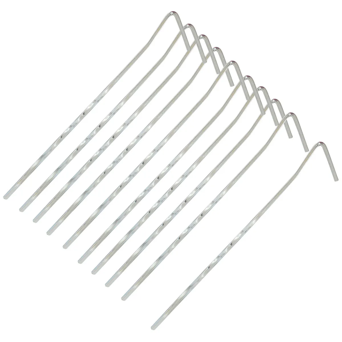 Highlander Twisted Steel 7" Tent Pegs