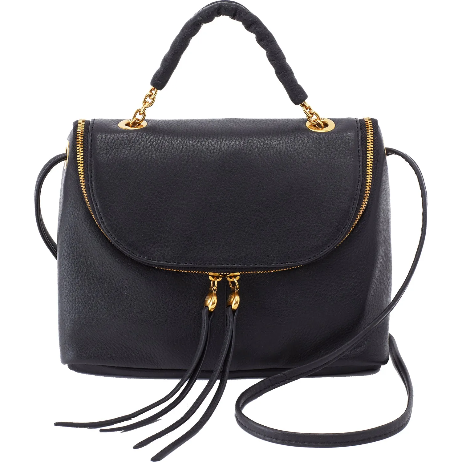 Hobo Fame Black Leather