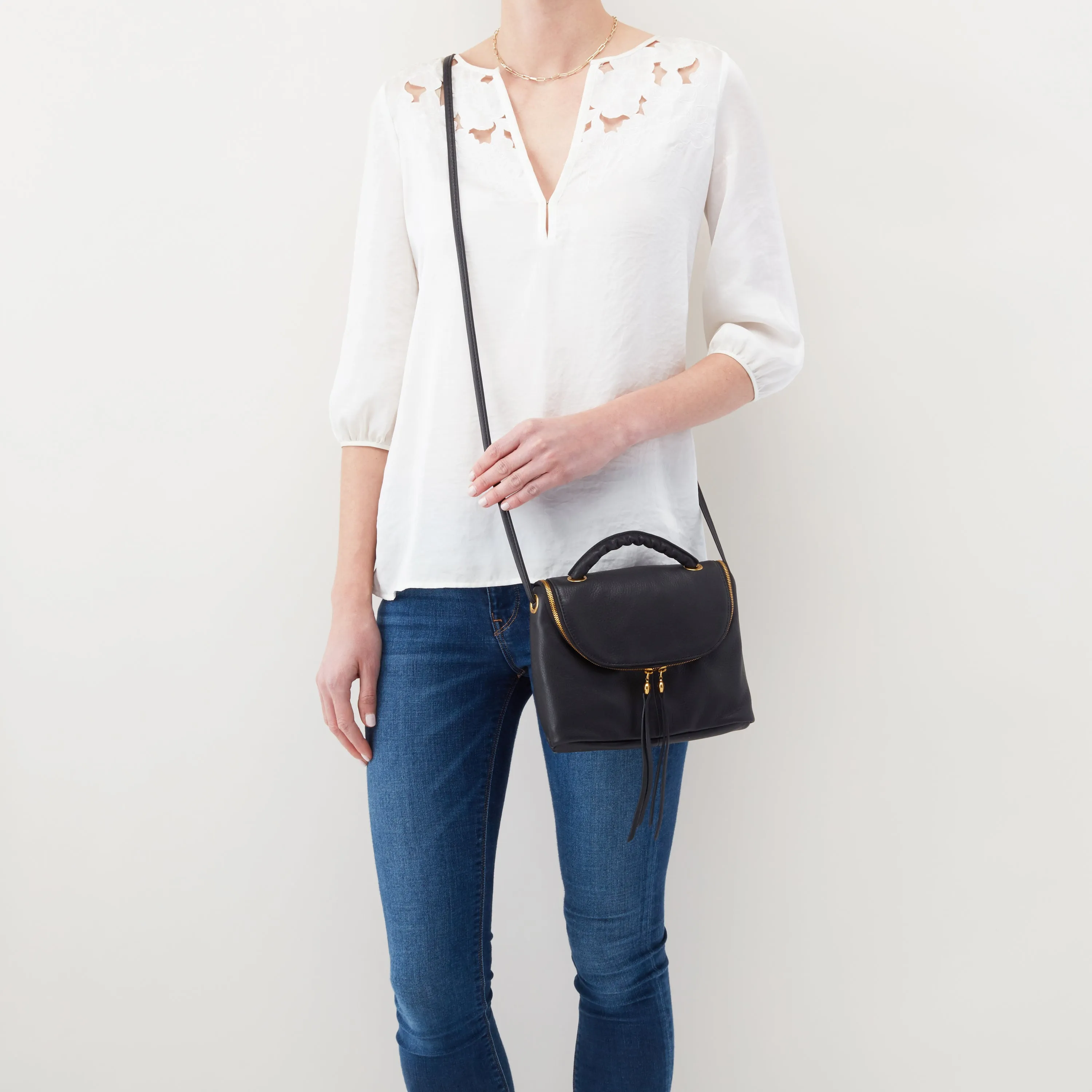 Hobo Fame Black Leather