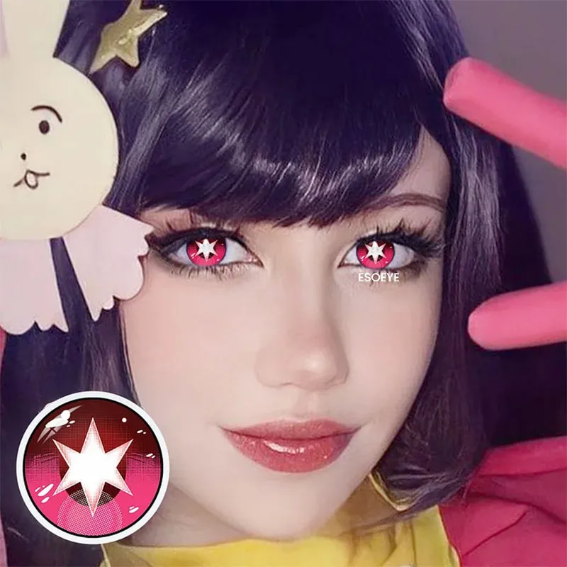 Hoshino Red Cosplay Contact Lenses Yearly