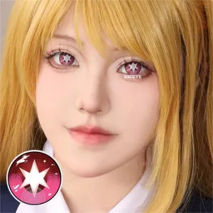 Hoshino Red Cosplay Contact Lenses Yearly