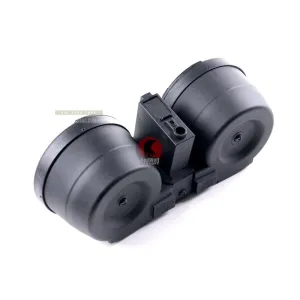 ICS Adaptive Drum Magazine w/ M4 Magazine Adapter - BK