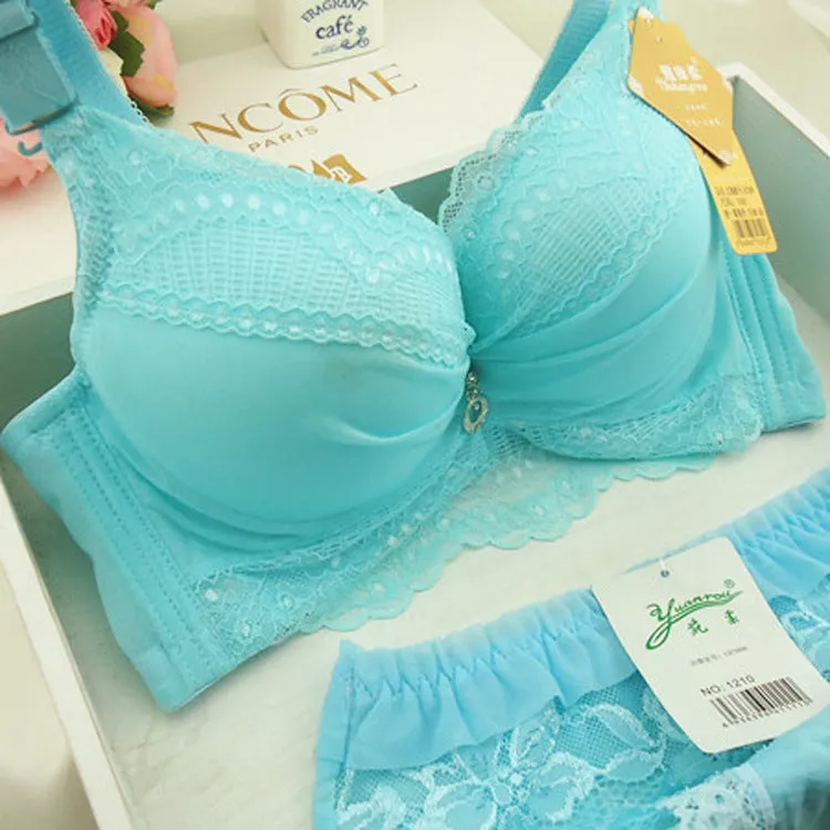 INSTOCK- Taobao popular one piece thickened push-up bra set