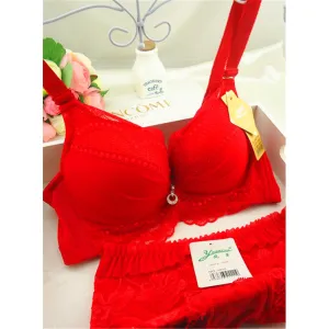 INSTOCK- Taobao popular one piece thickened push-up bra set