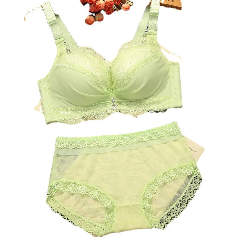 INSTOCK- Taobao popular one piece thickened push-up bra set