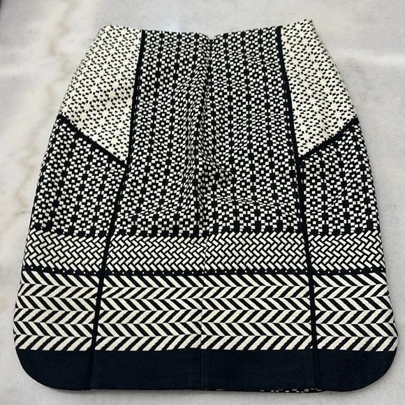 J. crew patterned work skirt size 0P petite