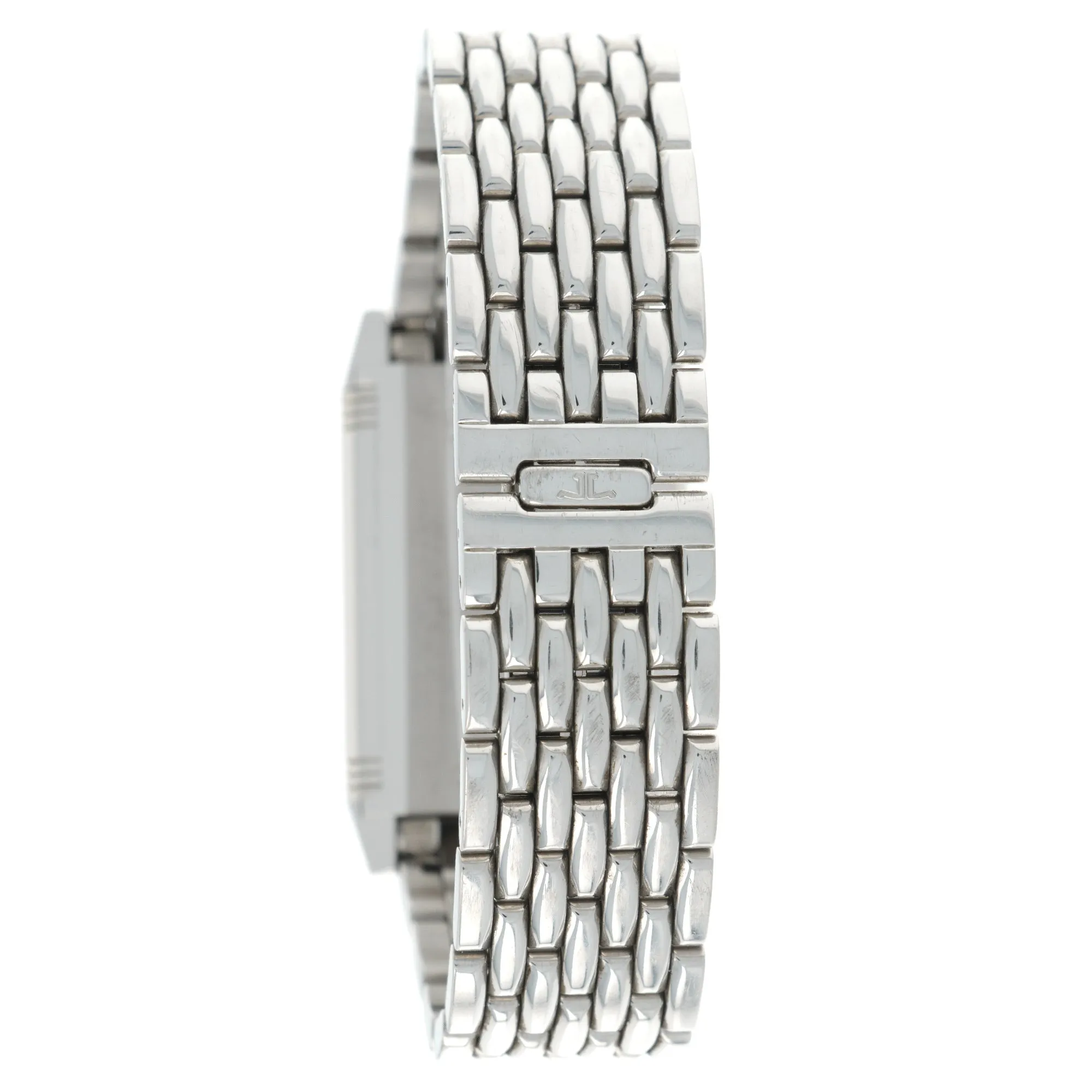 Jaeger Lecoultre Steel Reverso Day-Night Watch