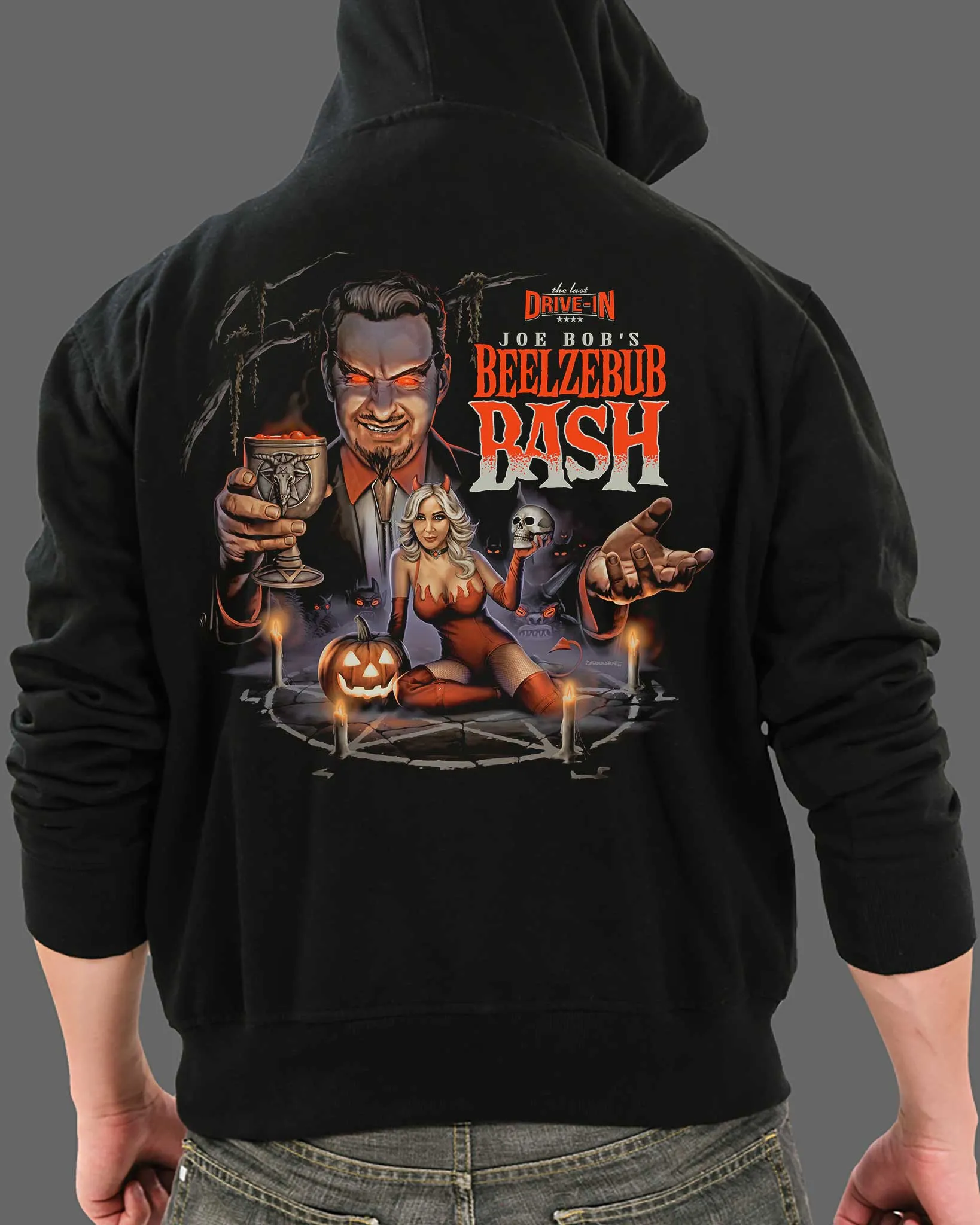 Joe Bob's Beelzebub Bash - Zippered Hoodie