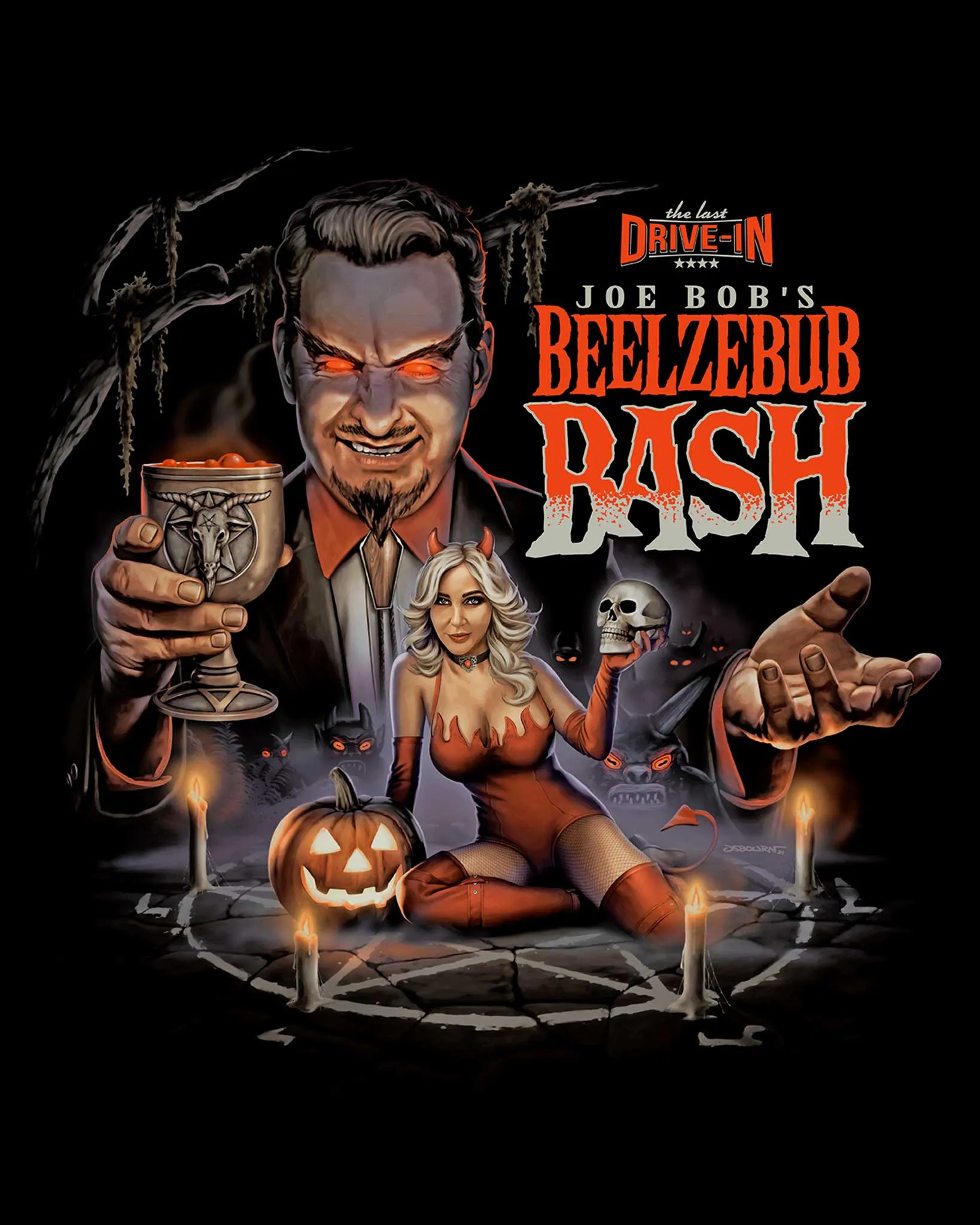 Joe Bob's Beelzebub Bash - Zippered Hoodie