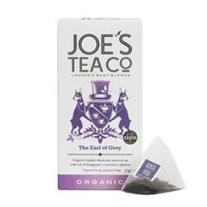Joes Tea Company | The Earl of Grey - 15 biodegradable bags | 15bag