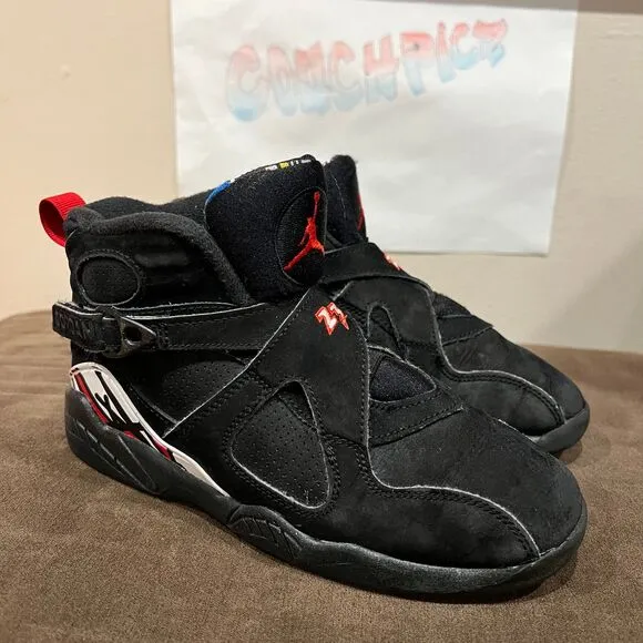Jordan 8 Retro Playoffs (PS)  Size 1Y Kids
