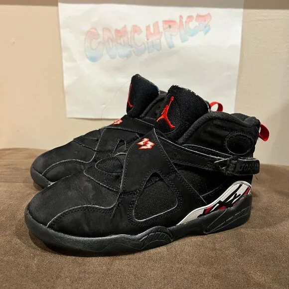 Jordan 8 Retro Playoffs (PS)  Size 1Y Kids