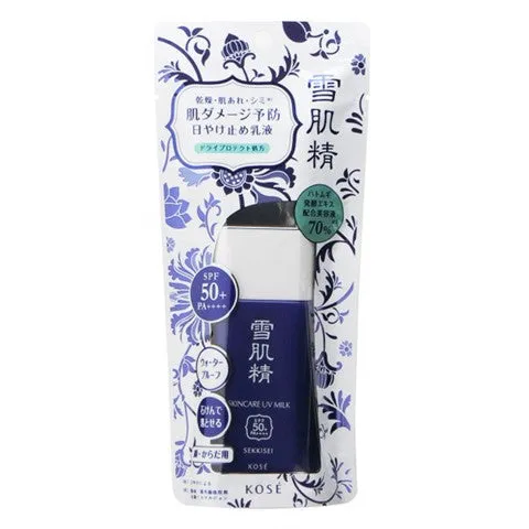 Kem Chống Nắng Kose Sekkisei White UV Milk SPF 50  60g - Dạng Sữa
