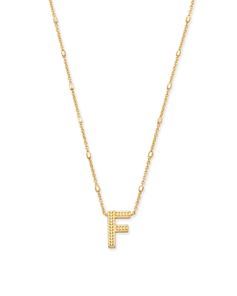 Kendra Scott-Letter F Pendant Necklace