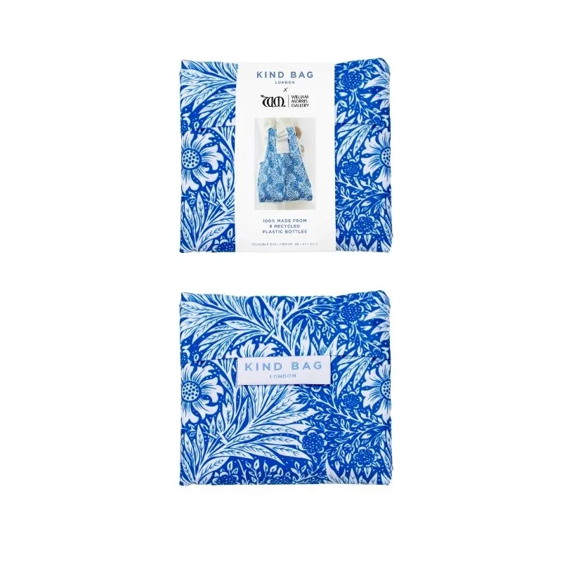 Kind Bag Reusable Shopping Bag - Marigold by William Morris
