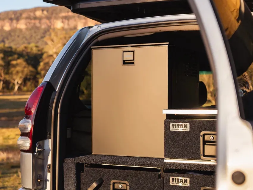 Kings 85L Upright Fridge/Freezer |12V/24V | Reversible Door