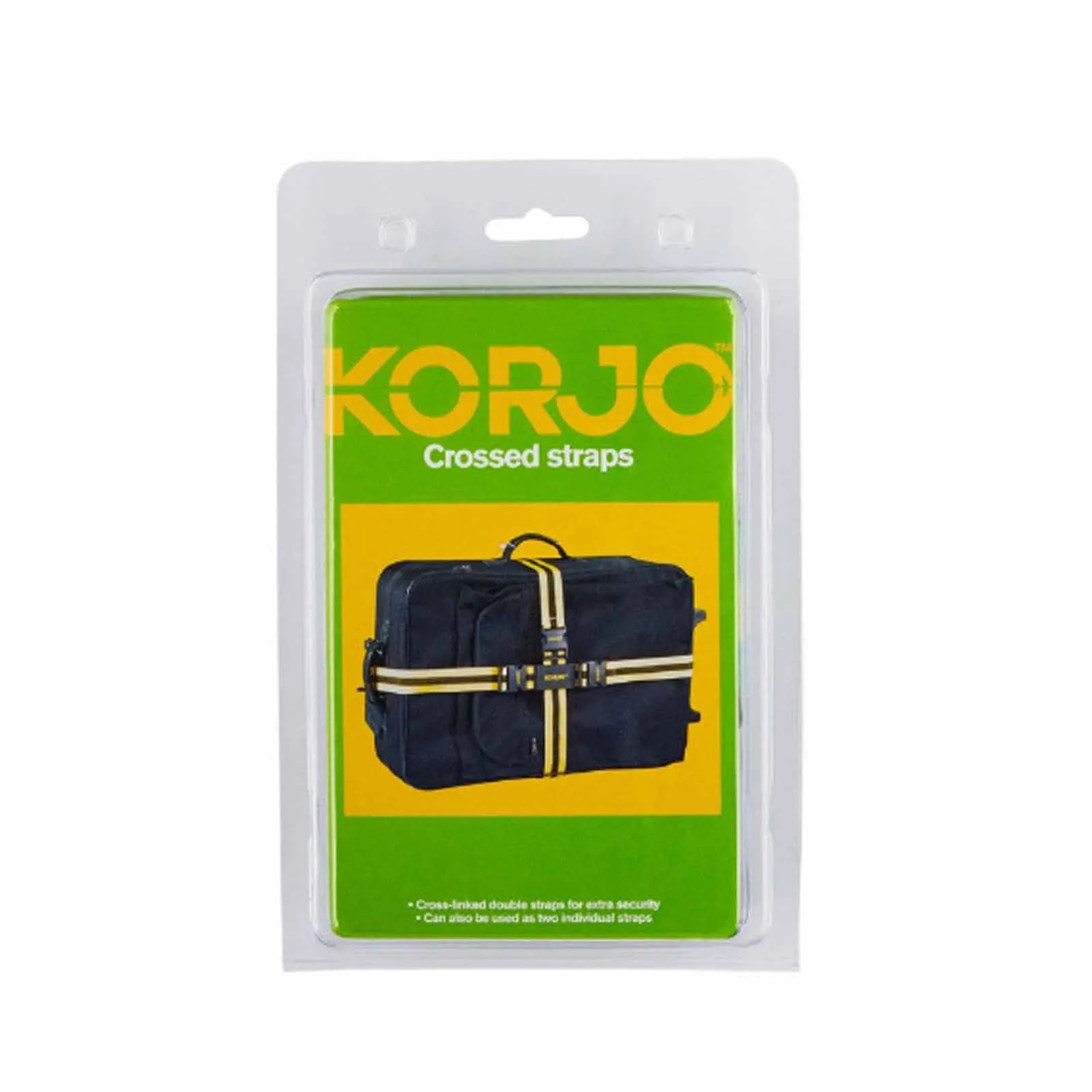 Korjo Luggage Straps Crossed