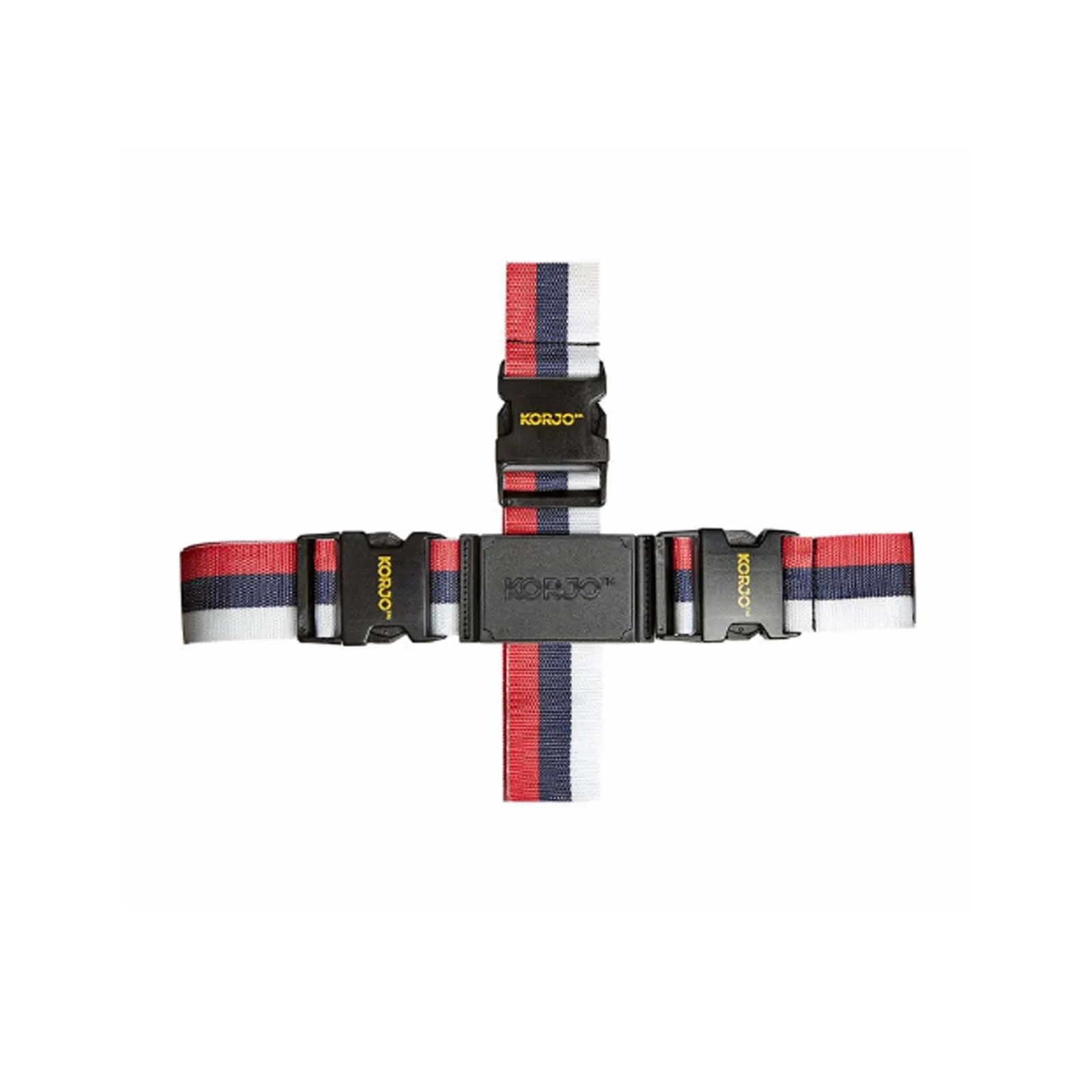 Korjo Luggage Straps Crossed