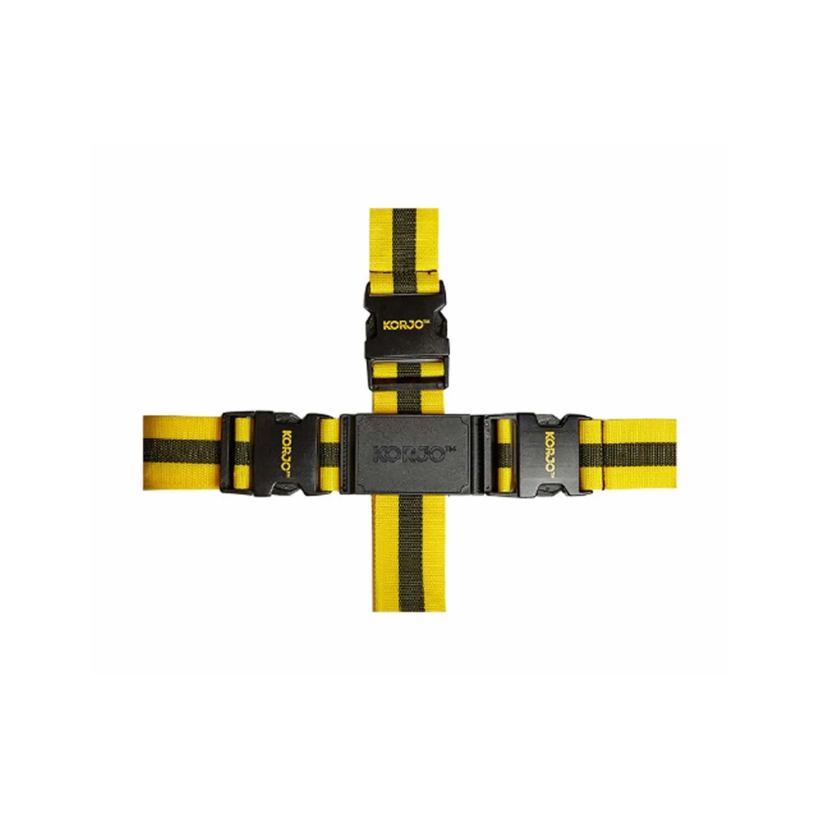 Korjo Luggage Straps Crossed