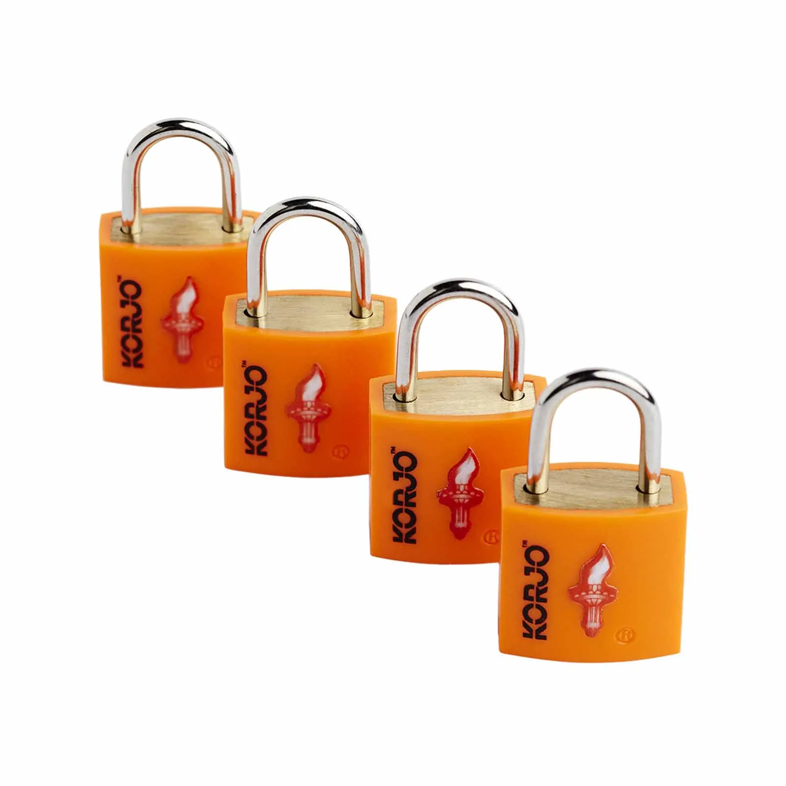 Korjo TSA Keyed Locks Four Pack