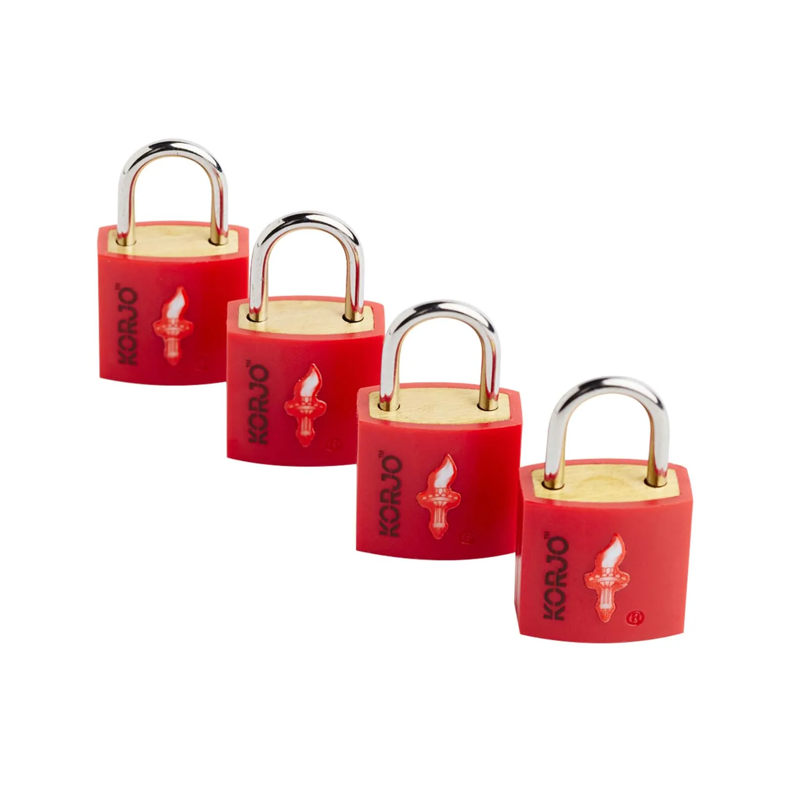 Korjo TSA Keyed Locks Four Pack