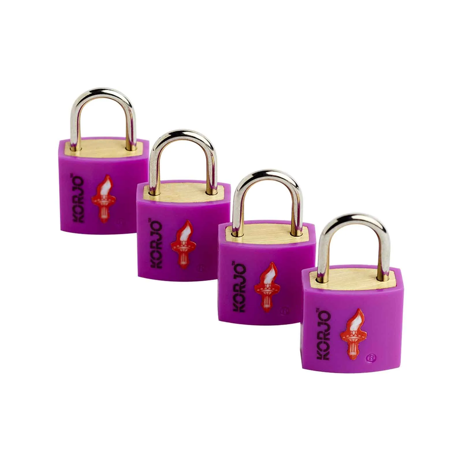 Korjo TSA Keyed Locks Four Pack