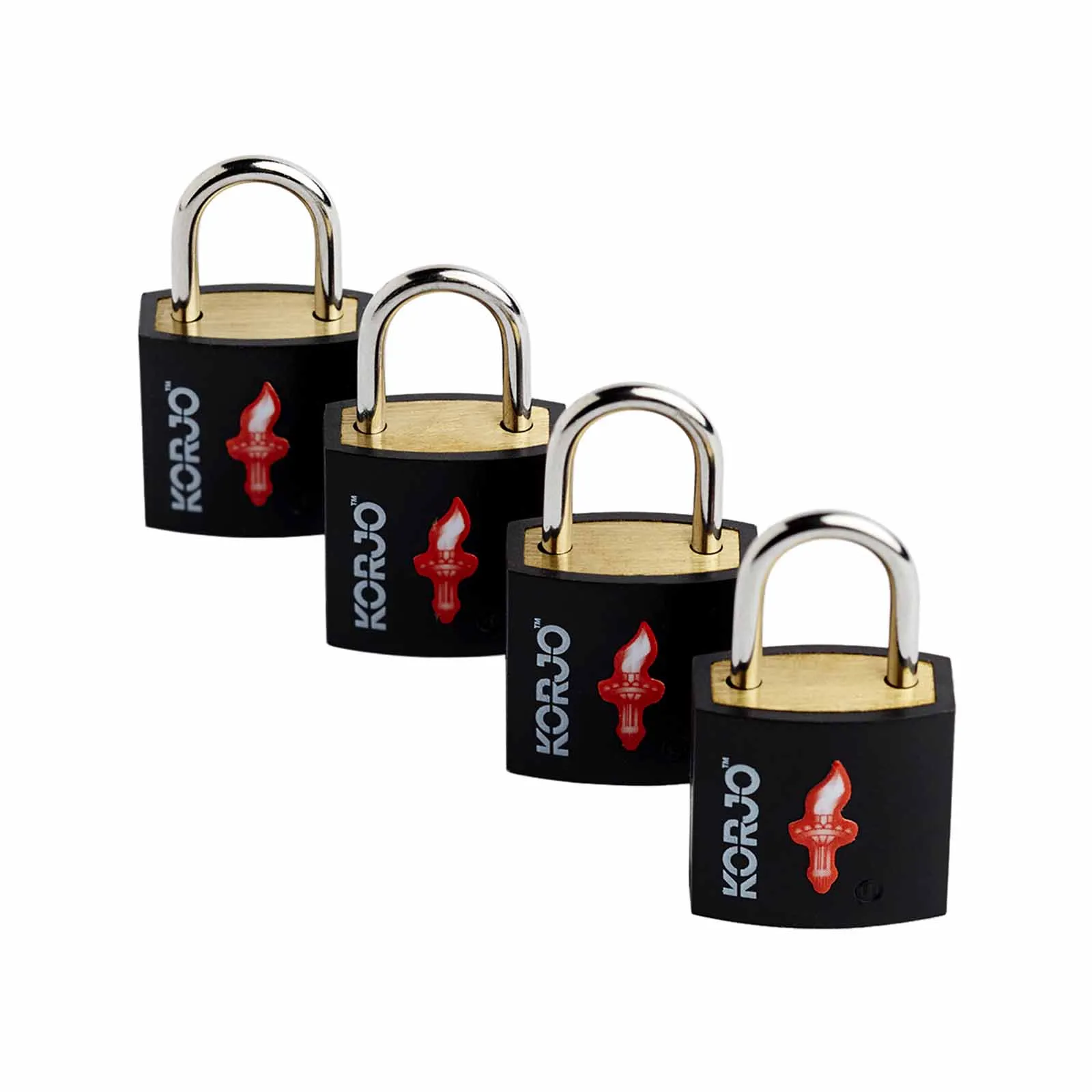 Korjo TSA Keyed Locks Four Pack