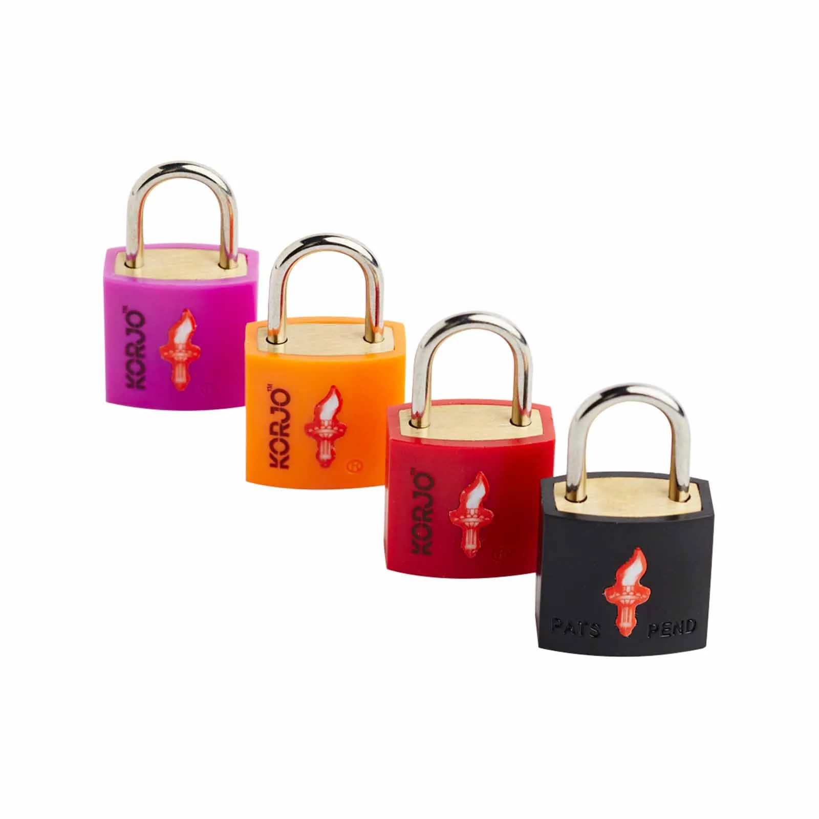 Korjo TSA Keyed Locks Four Pack