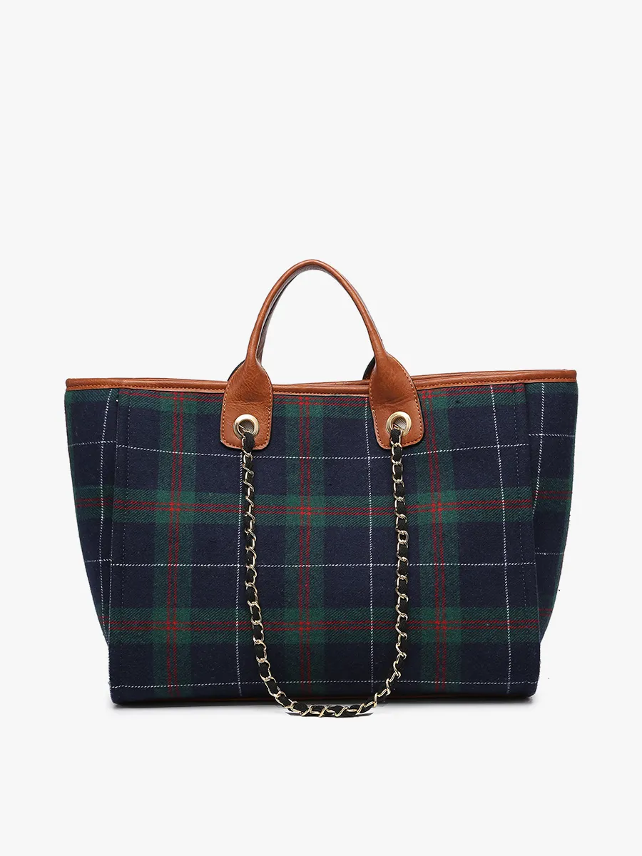 Kristina Satchel w/ Chain Strap