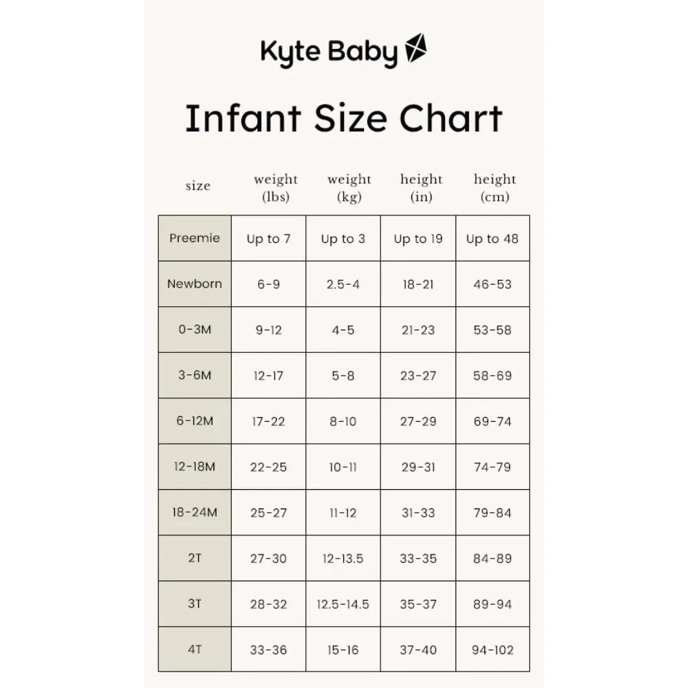 Kyte Baby Ribbed Zippered Footie - Blush