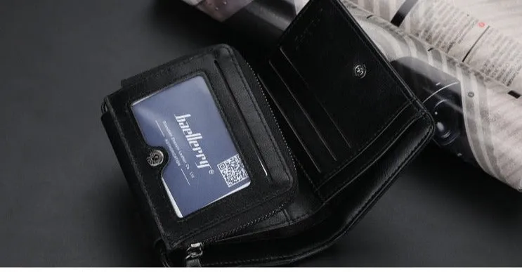 Large Capacity Short Design Men's Wallet