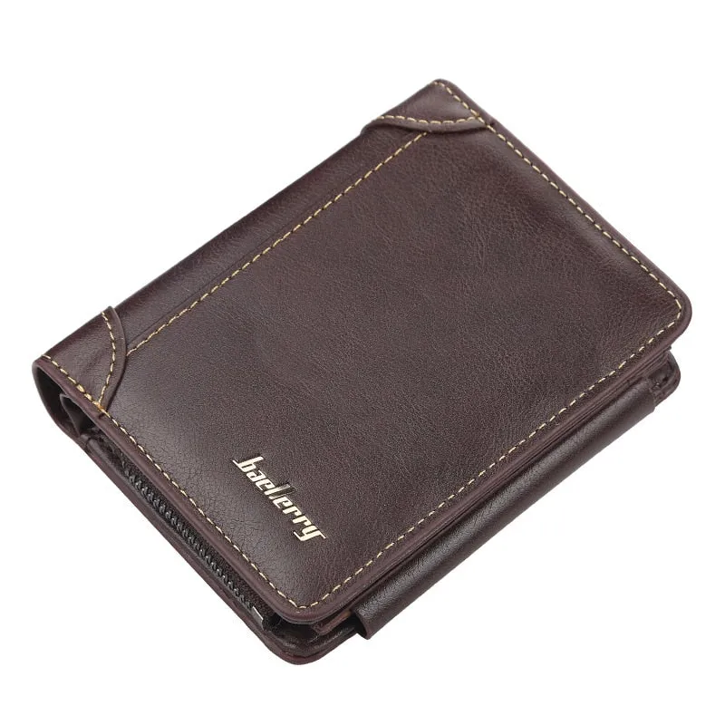Large Capacity Short Design Men's Wallet