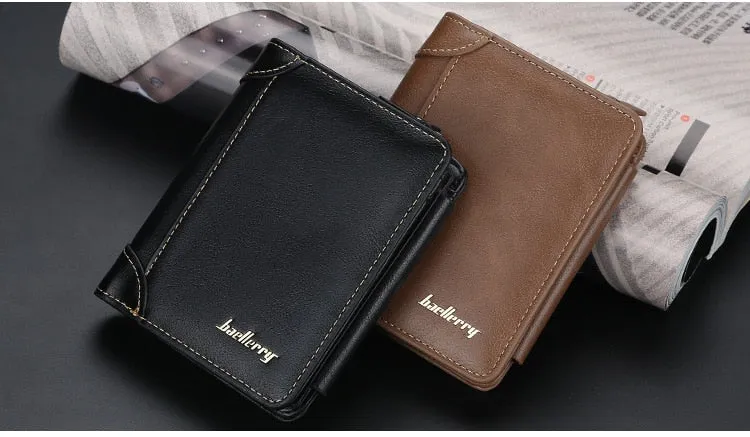 Large Capacity Short Design Men's Wallet