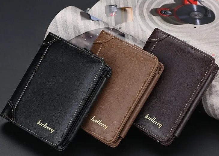 Large Capacity Short Design Men's Wallet