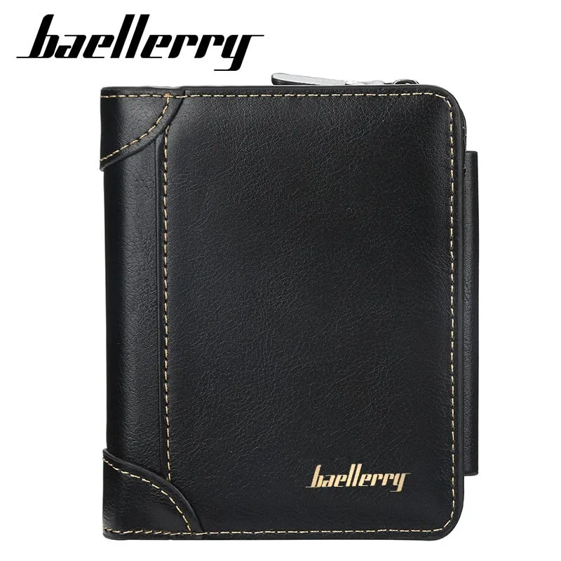 Large Capacity Short Design Men's Wallet